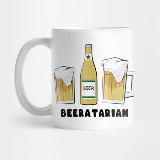 Beeratarian - Funny Beer Saying Mug